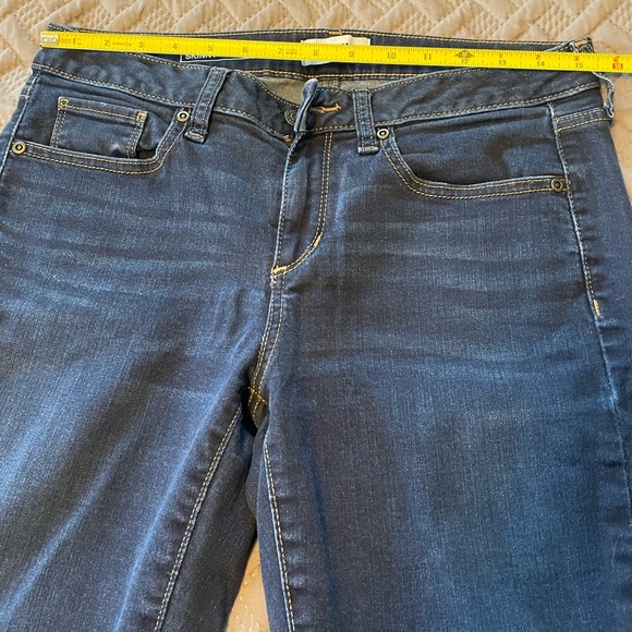 Dark Wash Skinny Jeans - Picture 3 of 11